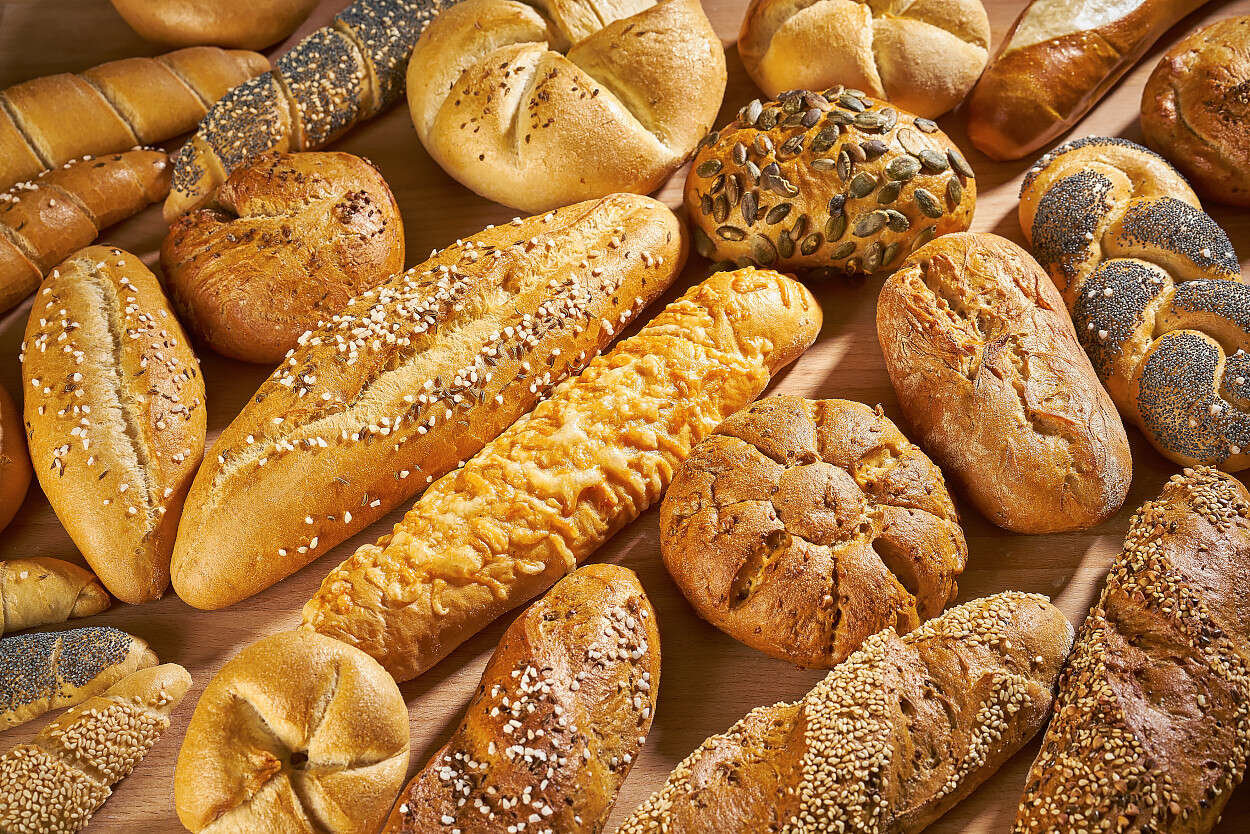 diverse Weckerl der Holzinger Meisterbäckerei